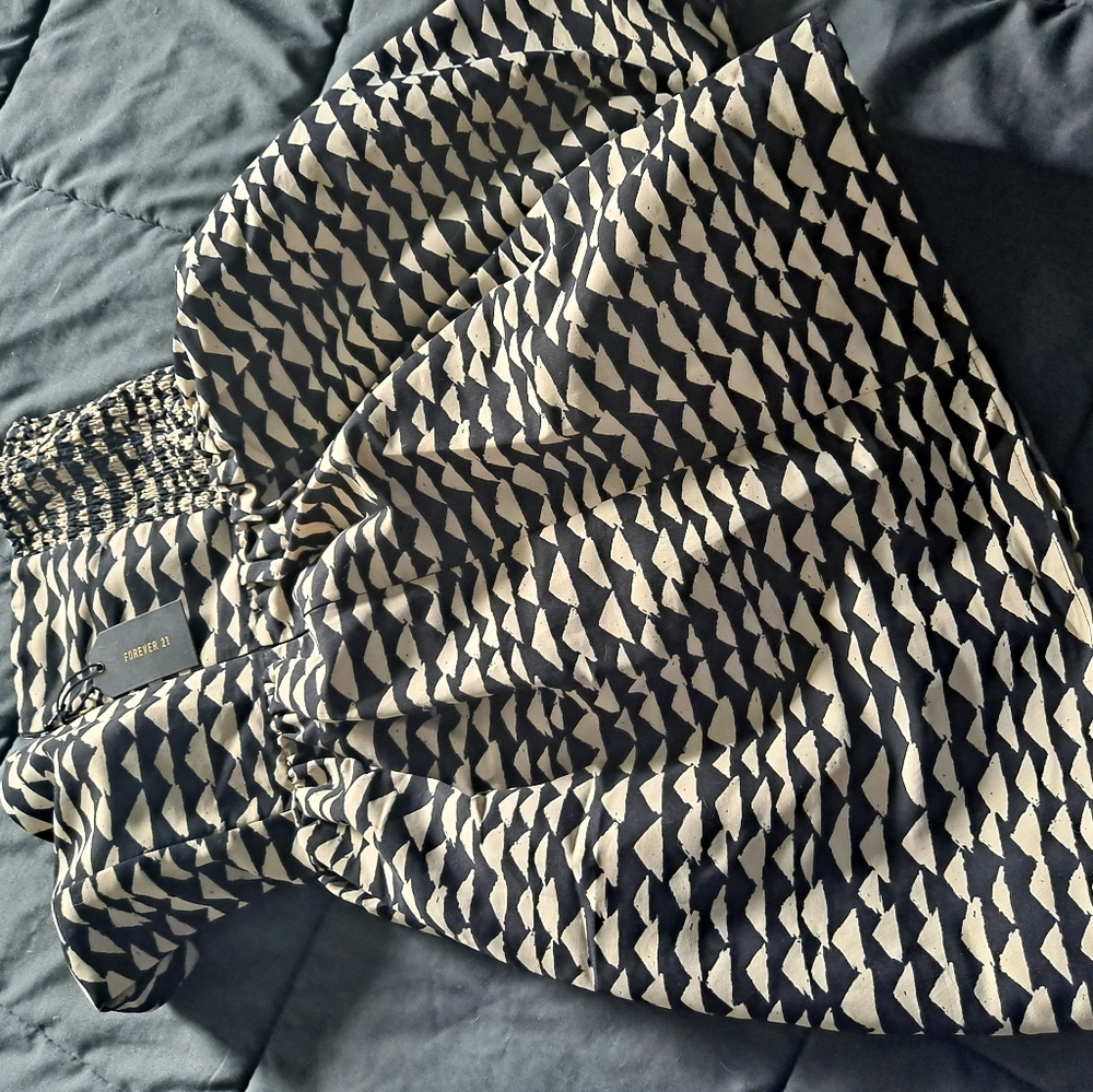 Geo print Mini dress